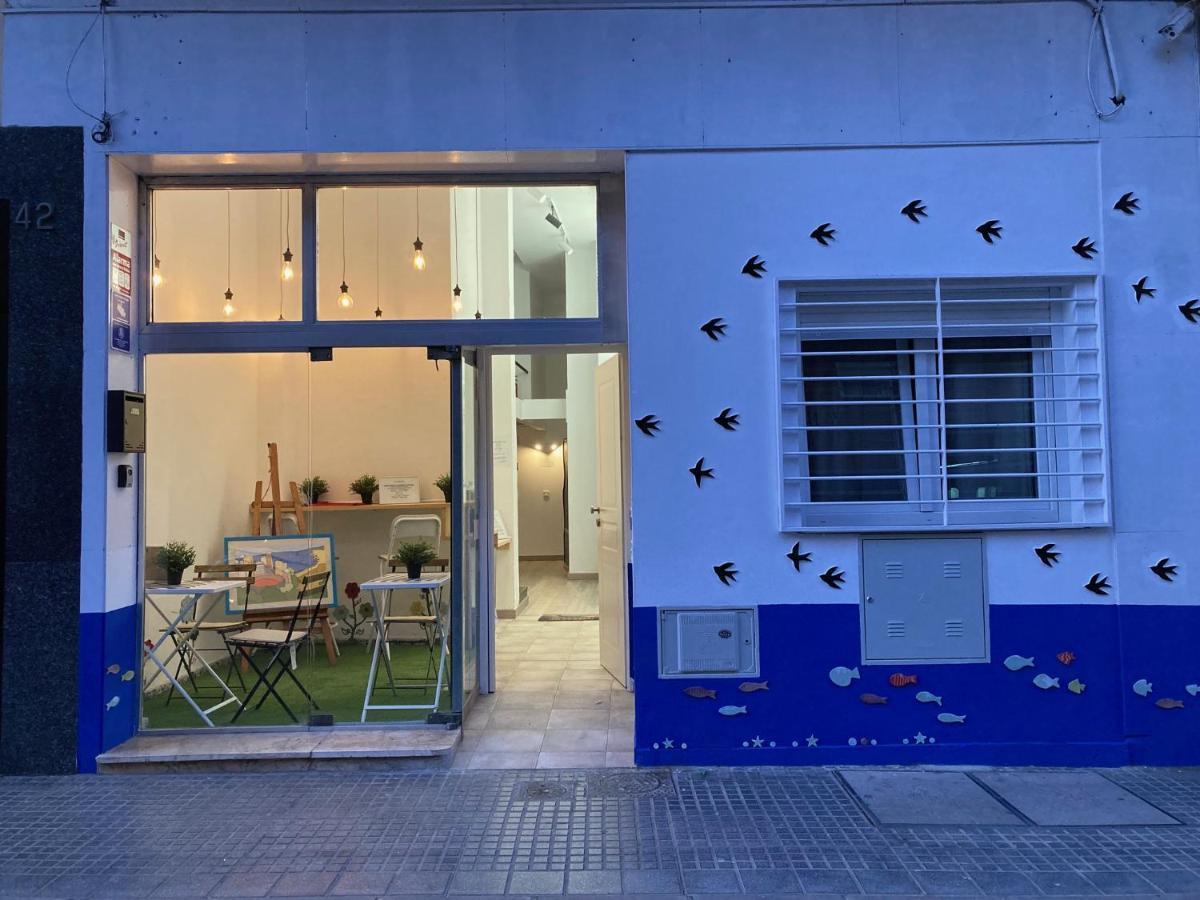 Golondrinas De Malaga "Apartamentos Con Mucho Arte" Y Terraza Solarium En Coliving Buitenkant foto